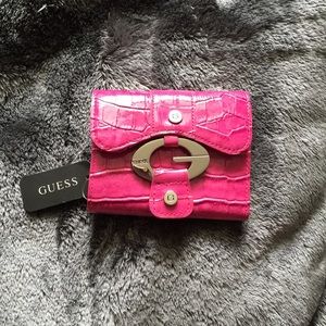 Guess | hot pink wallet